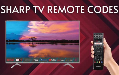 3, 4, 5 Digit Universal Remote Codes for Sharp TV.